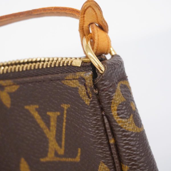 1240001054564 12 Louis Vuitton Pochette Accessory Monogram Pouch Brown