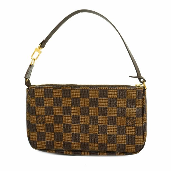 1240001054574 1 Louis Vuitton Pochette Accessoire Damier Pouch Ebene