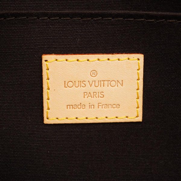 1240001054588 5 Louis Vuitton Roxbury Dry Vernis 2Way Bag Amarant