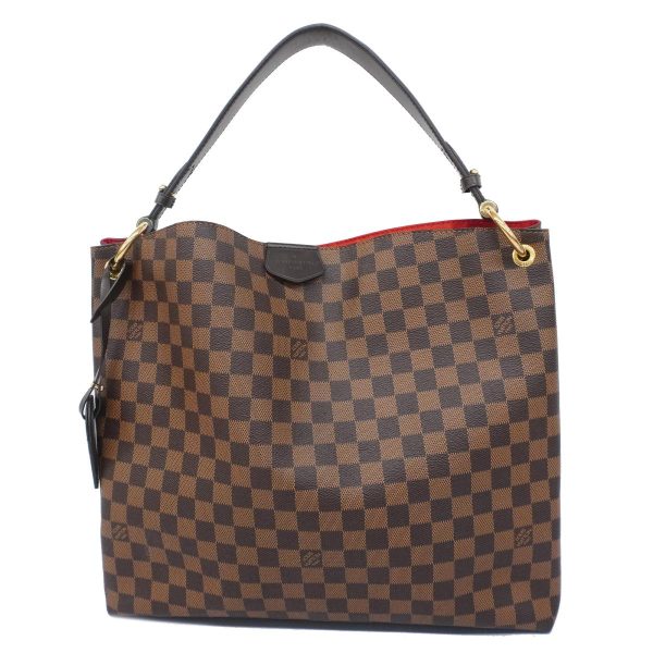 1240001054593 1 Louis Vuitton Graceful MM Damier Shoulder Bag Ebene