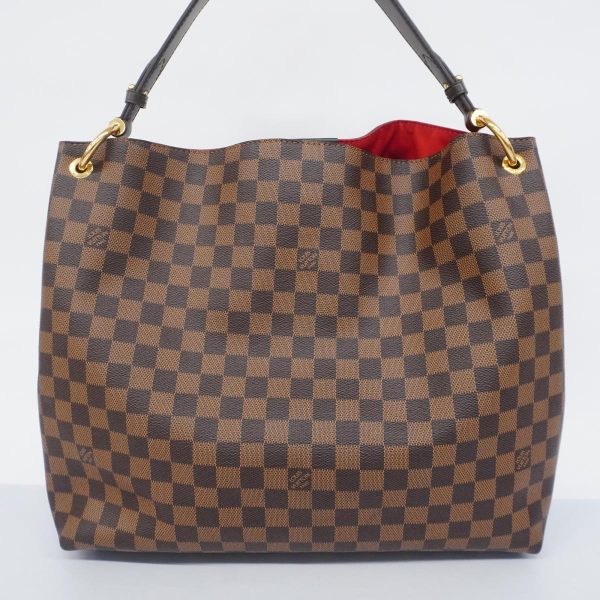 1240001054593 12 Louis Vuitton Graceful MM Damier Shoulder Bag Ebene