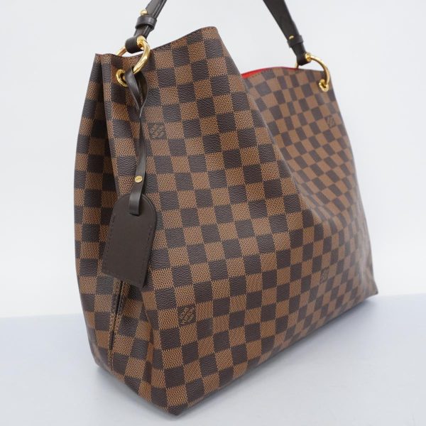 1240001054593 2 Louis Vuitton Graceful MM Damier Shoulder Bag Ebene