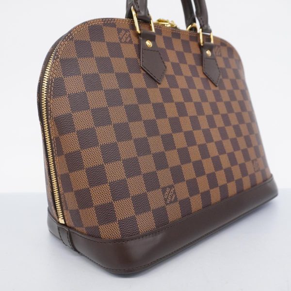 1240001054595 2 Louis Vuitton Alma Damier Handbag Ebene