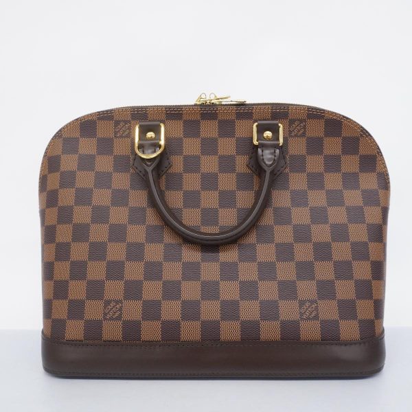 1240001054595 8 Louis Vuitton Alma Damier Handbag Ebene