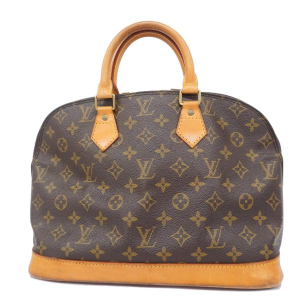 1240001054597 1 Louis Vuitton Alma Monogram Handbag Brown