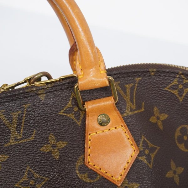 1240001054597 15 Louis Vuitton Alma Monogram Handbag Brown