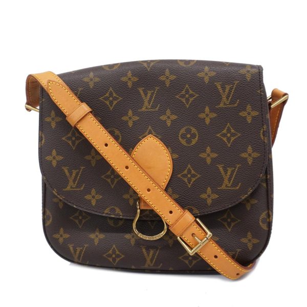 1240001054598 1 Louis Vuitton Saint Cloud GM Monogram Shoulder Bag Brown