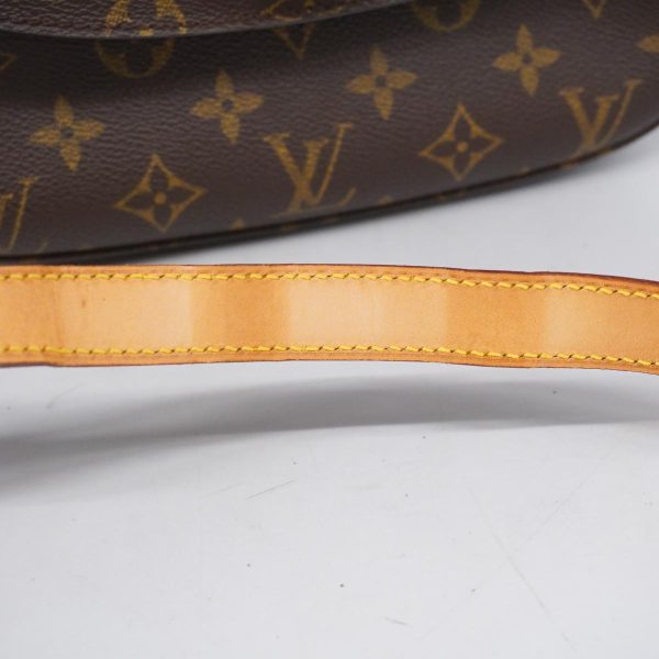 1240001054598 10 Louis Vuitton Saint Cloud GM Monogram Shoulder Bag Brown