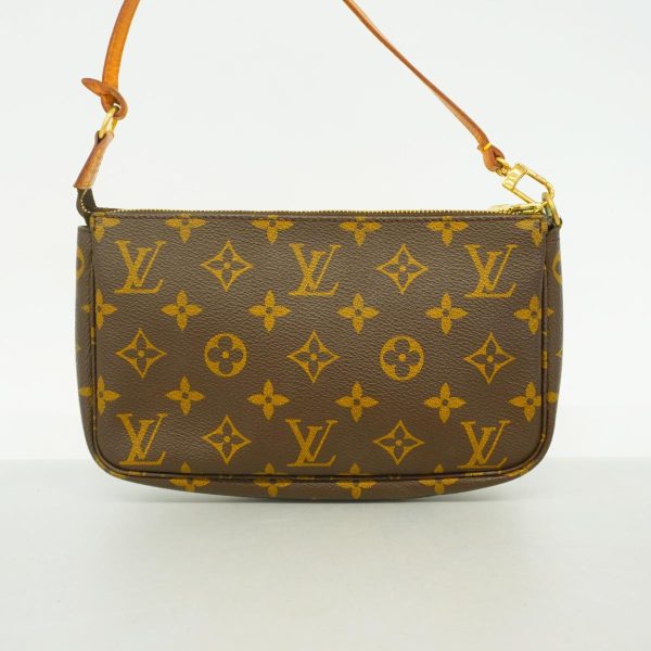 1240001054607 10 Louis Vuitton Pochette Accessory Monogram Pouch Brown