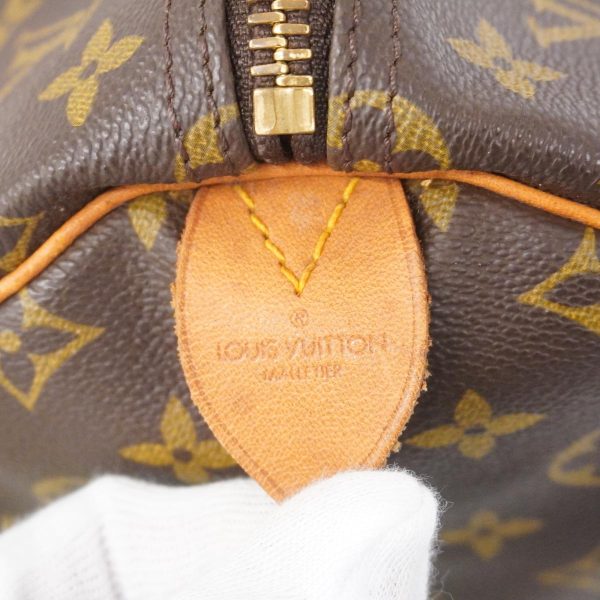 1240001054612 5 Louis Vuitton Keepall 55 Monogram Bag Brown