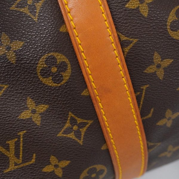 1240001054612 6 Louis Vuitton Keepall 55 Monogram Bag Brown