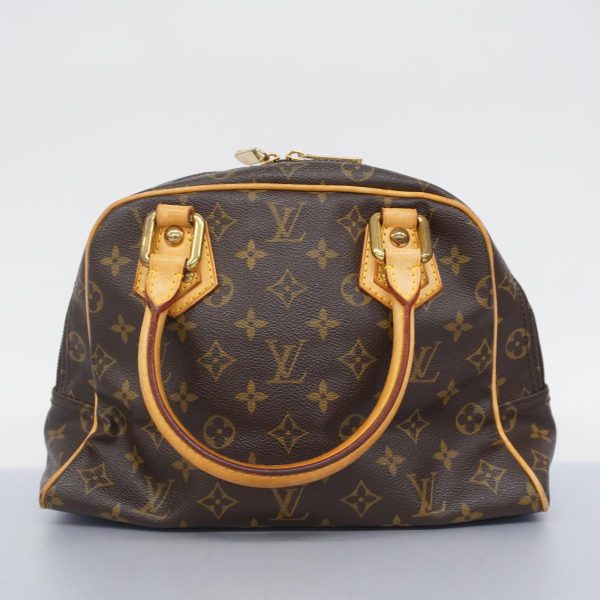 1240001054614 19 1 Louis Vuitton Manhattan PM Monogram Handbag Brown