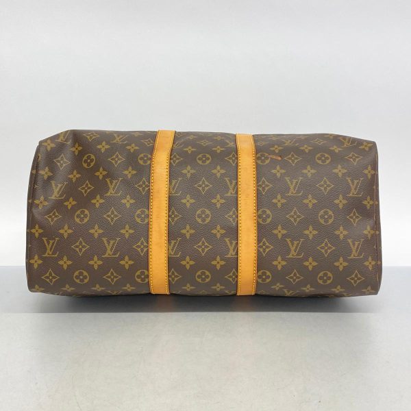 1240001054623 3 Louis Vuitton Keepall 45 Monogram Bag Brown