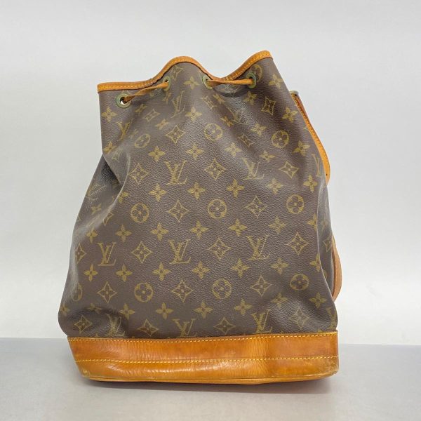 1240001054624 16 Louis Vuitton Noe Monogram Shoulder Bag Brown