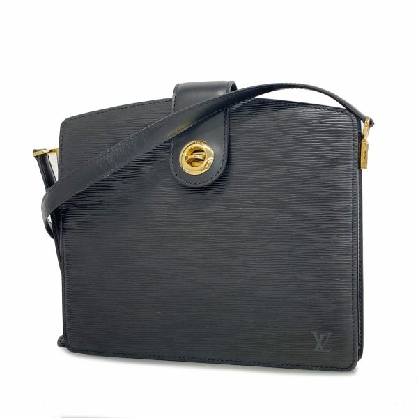 1240001054674 1 Louis Vuitton Capuchin Epi Shoulder Bag Noir