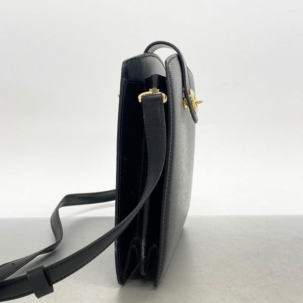 1240001054674 2 Louis Vuitton Capuchin Epi Shoulder Bag Noir