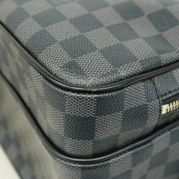 1240001054683 7 Louis Vuitton IO Damier Graphite Shoulder Bag Black