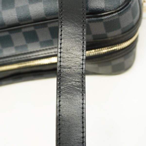 1240001054683 9 Louis Vuitton IO Damier Graphite Shoulder Bag Black