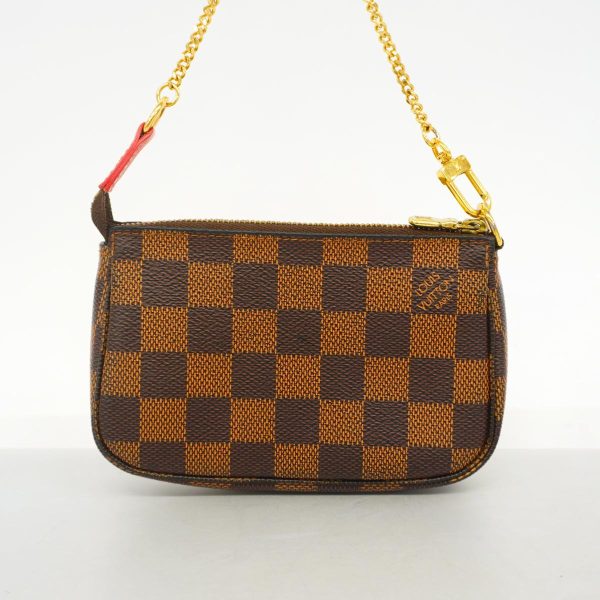 1240001054684 10 Louis Vuitton Pochette Accessory Mini Ilustre Damier Pouch Ebene