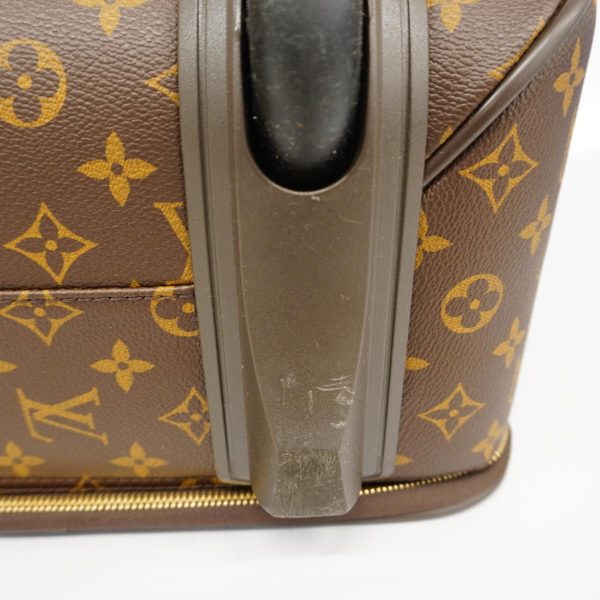 1240001054696 10 Louis Vuitton Pegas 55 Monogram Carry Bag Brown