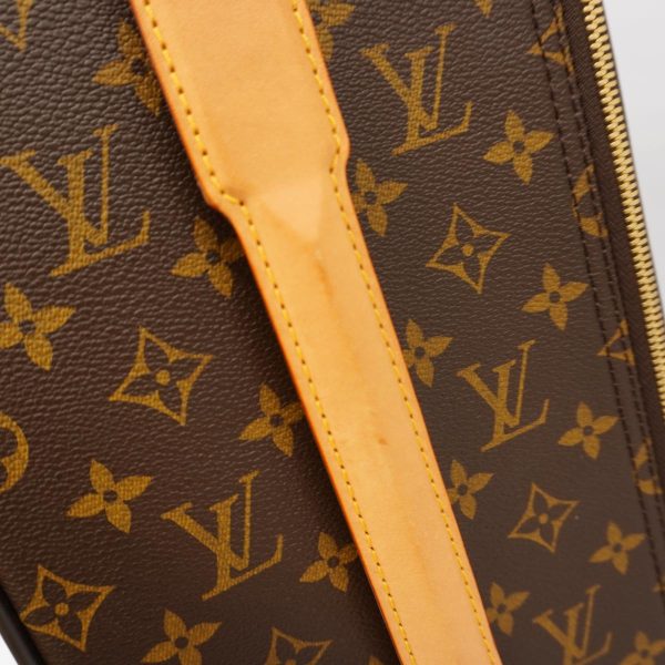 1240001054696 11 Louis Vuitton Pegas 55 Monogram Carry Bag Brown