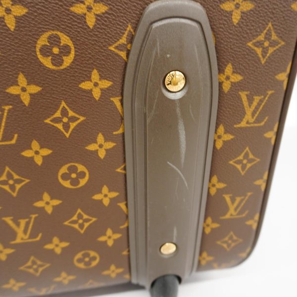 1240001054696 8 Louis Vuitton Pegas 55 Monogram Carry Bag Brown