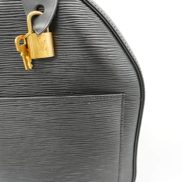 1240001054710 11 Louis Vuitton Speedy 35 Epi Handbag Noir