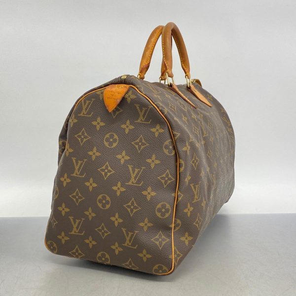 1240001054755 2 Louis Vuitton Speedy 40 Monogram Handbag Brown