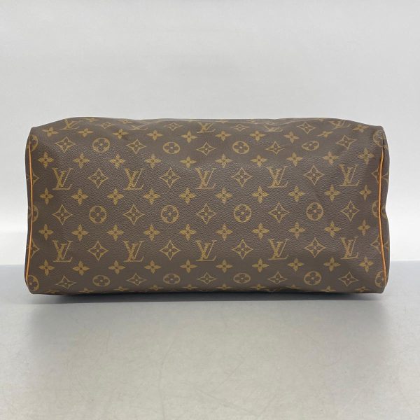 1240001054755 3 Louis Vuitton Speedy 40 Monogram Handbag Brown