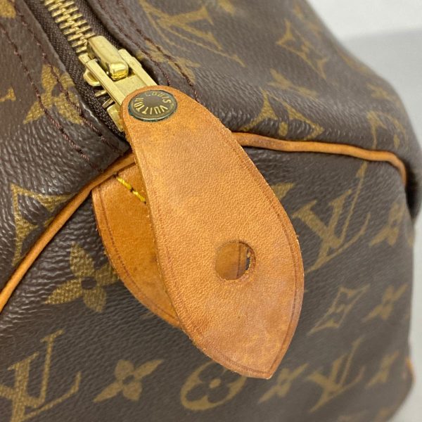 1240001054755 8 Louis Vuitton Speedy 40 Monogram Handbag Brown