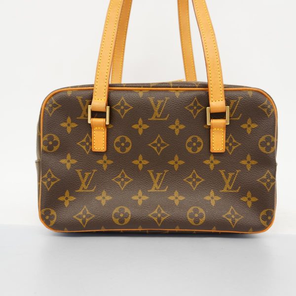 1240001054763 12 Louis Vuitton Cité MM Monogram Shoulder Bag Brown