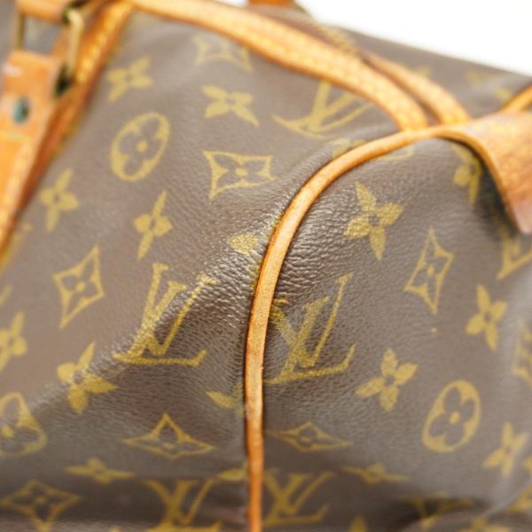 1240001054784 17 Louis Vuitton Saxophone Pool 35 Monogram Bag Brown