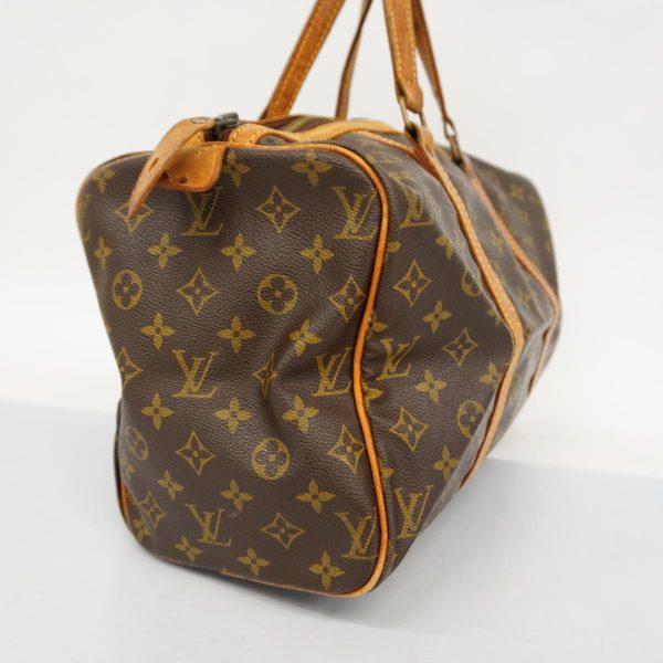 1240001054784 2 Louis Vuitton Saxophone Pool 35 Monogram Bag Brown