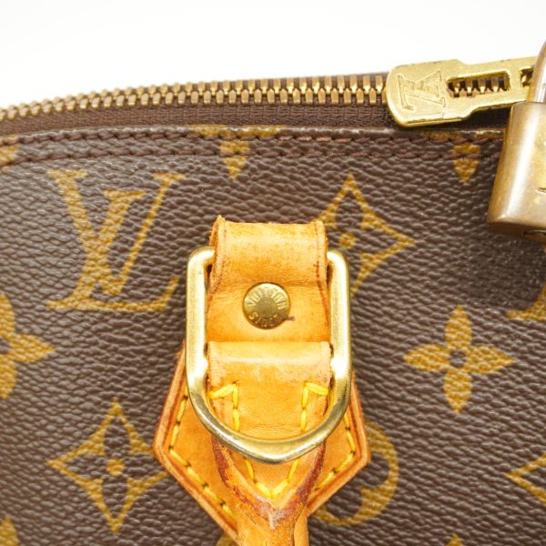 1240001054785 11 Louis Vuitton Alma Monogram Handbag Brown