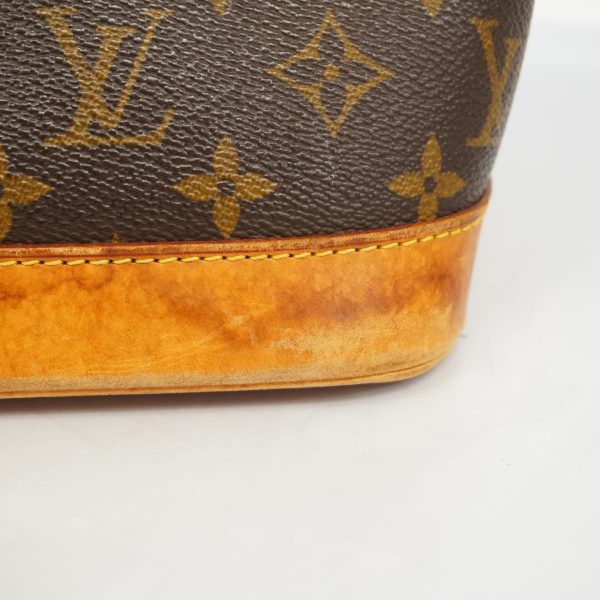 1240001054785 13 Louis Vuitton Alma Monogram Handbag Brown