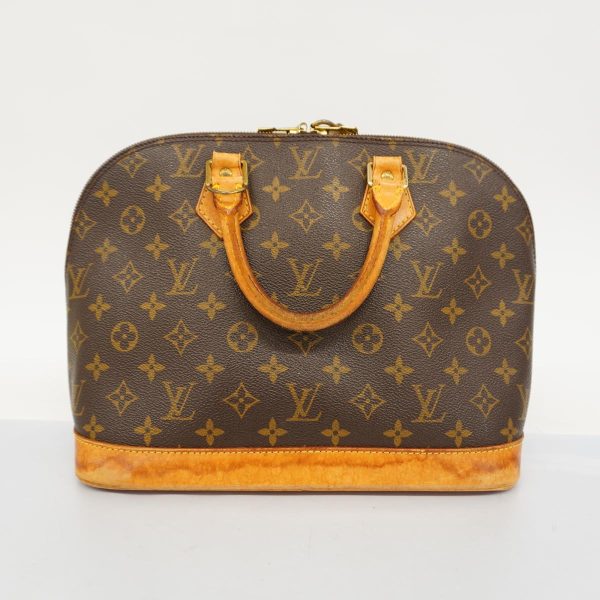 1240001054785 15 Louis Vuitton Alma Monogram Handbag Brown