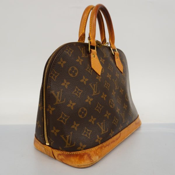 1240001054785 2 Louis Vuitton Alma Monogram Handbag Brown