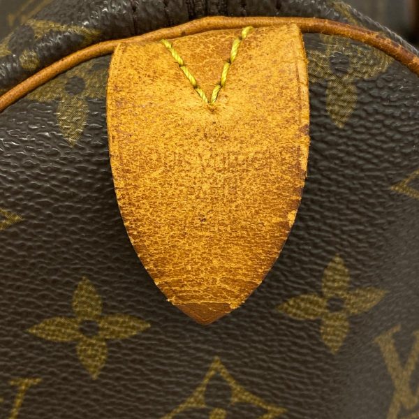 1240001054788 5 Louis Vuitton Speedy 40 Monogram Handbag Brown