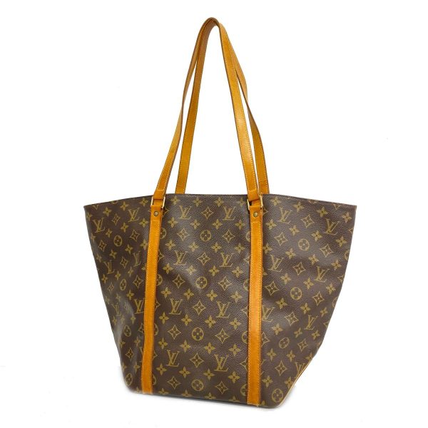 1240001054793 1 Louis Vuitton Sac Shopping Monogram Tote Bag Brown