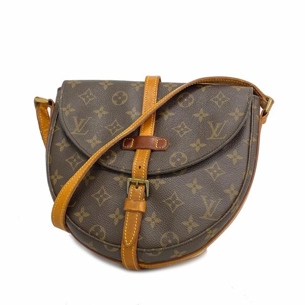 1240001054796 1 Louis Vuitton Chanti Gm Monogram Shoulder Bag Brown