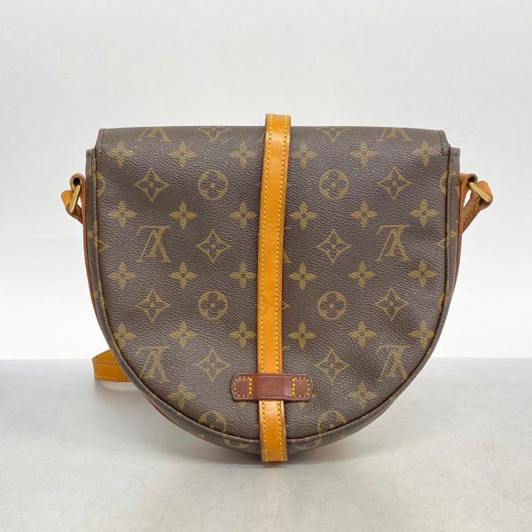 1240001054796 12 Louis Vuitton Chanti Gm Monogram Shoulder Bag Brown