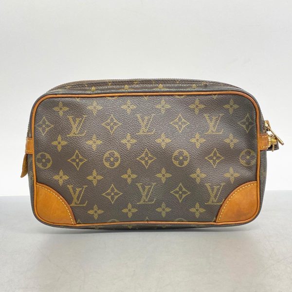 1240001054797 13 Louis Vuitton Marly Dragonne Gm Monogram Shoulder Bag Brown