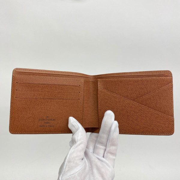 1240001054798 3 Louis Vuitton Portefeuille Multiple Monogram Wallet Brown