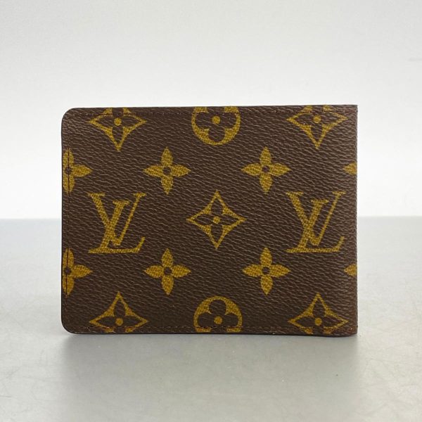 1240001054798 8 Louis Vuitton Portefeuille Multiple Monogram Wallet Brown