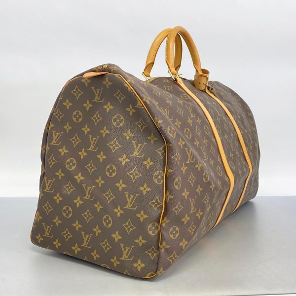 1240001054805 2 Louis Vuitton Keepall 60 Monogram Bag Brown