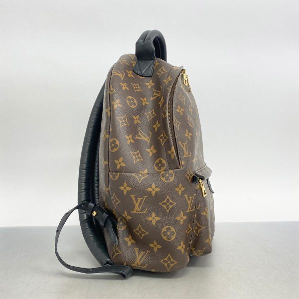 1240001054811 2 Louis Vuitton Palm Springs Backpack Mm Monogram Rucksack Brown Black