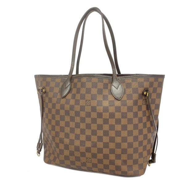 1240001054815 1 Louis Vuitton Neverfull Mm Damier Tote Bag Ebene