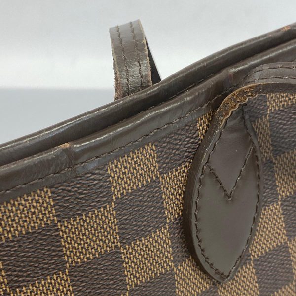 1240001054815 13 Louis Vuitton Neverfull Mm Damier Tote Bag Ebene