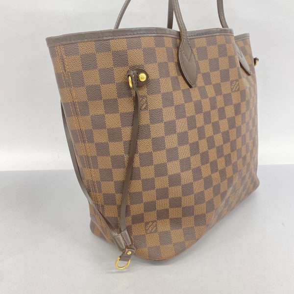 1240001054815 2 Louis Vuitton Neverfull Mm Damier Tote Bag Ebene