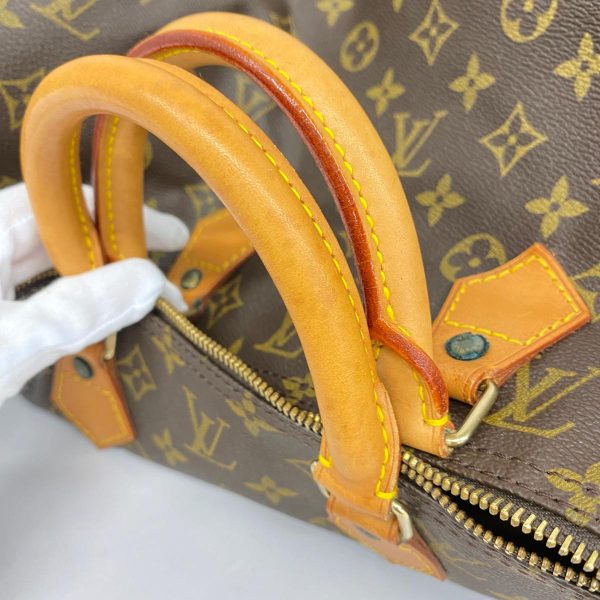 1240001054826 10 Louis Vuitton Speedy 40 Monogram Handbag Brown